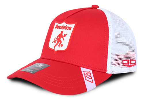 Gorra América De Cali Oficial Oc Caps Malla