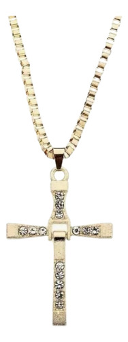Cruz De Toretto Dominic Rapido Y Furioso Dorado De Zinc