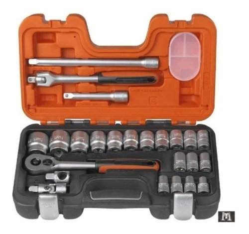 Set Juego Bocallave Crique Tubo Ph 1/2 Bahco S240 Caja 24 Cu
