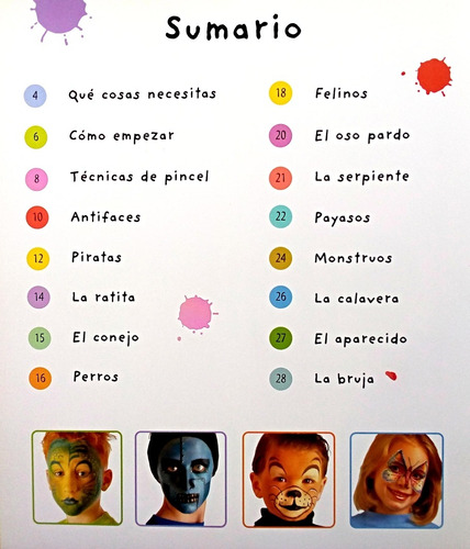 Libro Usborne Del Maquillaje De Fantasía (Usado)