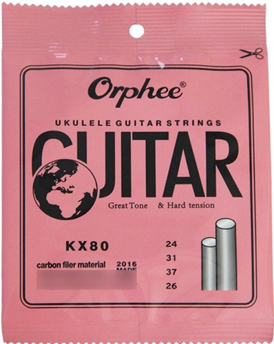 Orphee Kx80 Encordado De Ukelele Soprano / Concierto / Tenor