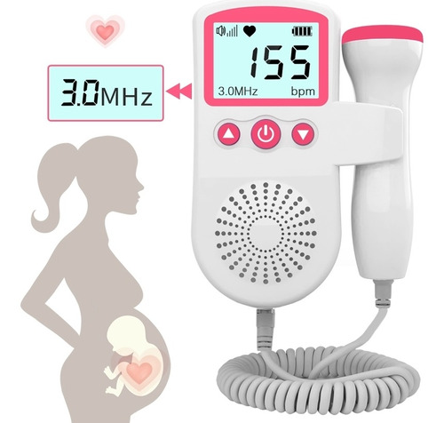 Sonar Doppler Portátil Para Embarazadas De 3.0 Mhz, Sin Radi