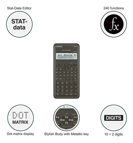 Casio Calculadora Científica Fx-82ms 2ª Edición