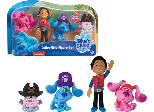 Pistas De Blue Y Tu Set 4 Figuras Edicion Piratas Just Play