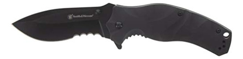 Smith & Wesson Black Ops Recurve 8in S.s. Cuchillo De Apertu