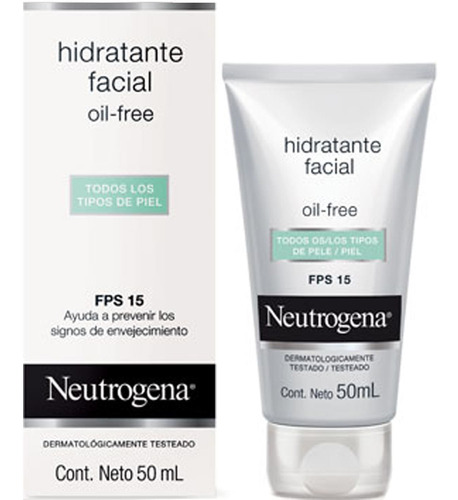Neutrogena Oil Free Fps 15 Crema Hidratante X 50ml
