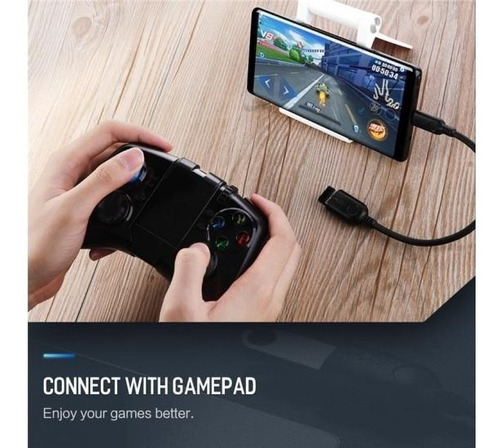 Imagen 4 de 6 de Adaptador Usb A Hembra A Micro Usb Otg 2.0 Marca - Rock