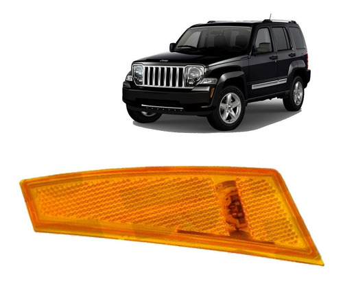 Reflectante Derecho Ambar Para Jeep Liberty 2008 2012 