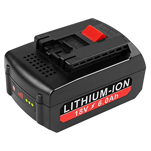 Batería De 18v 6,0 Ah Litio Compatible Para Bosch Bat609