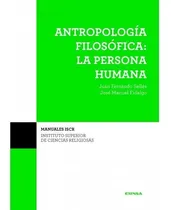 Comprar Antropologia Filosofica Persona Humana 2âºedicion - Selle...