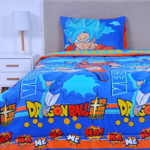 comprar Cobertor 1.5 Plaza \u002F Dragon Ball Z\u002Fgoku \u002F Vegeta\u002F Reversible