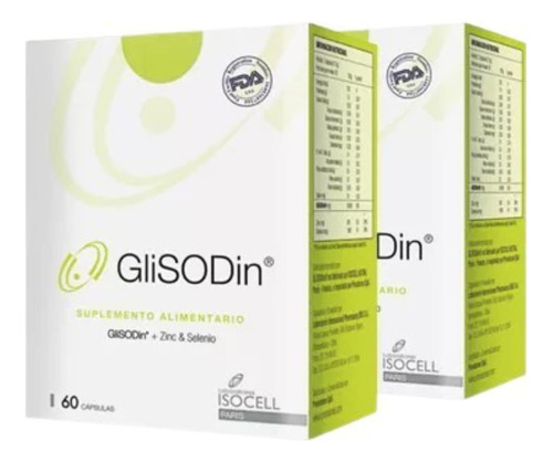 Glisodin  Pack  Por 2- Para Manchas Y Rosácea