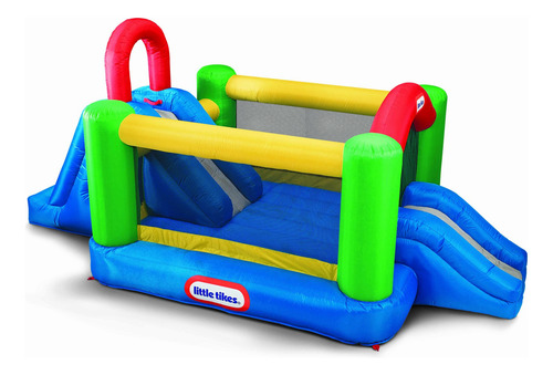 Brincolín Inflable Jump N Double Slide Diversión Dobles