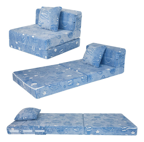 Sofa Cama Plegable Para Ninos, Colchon Plegable Brillante Pa