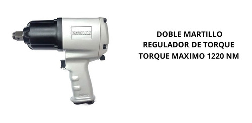 Imagen 5 de 10 de Llave Pistola Impacto Neumatica 3/4 1220 Nm Rotake 5560