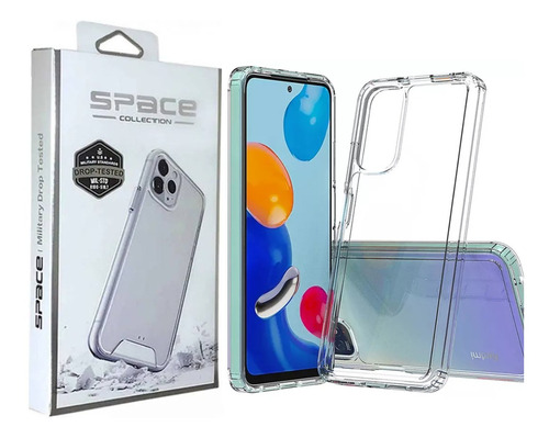 Case Space Collection Clear Para Xiaomi Note 11/ Note 11s