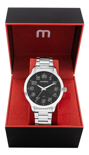 Relógio Masculino Mondaine Prata 99143g0mvne6