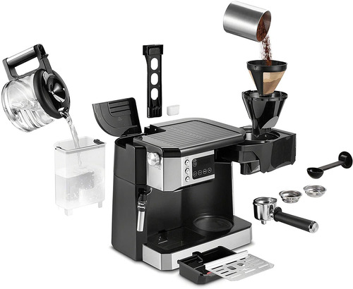 Cafetera De'longhi Com532m, Espumador, Capacidad 10 Tazas