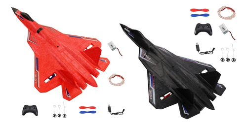 2 Peças 2.4g Espuma Avião Rc Avião Para Crianças