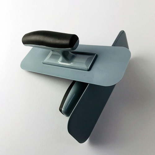 A Uma Espátula De Gesso Para Alisar Drywall Para Pisos