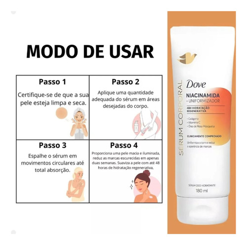 Dove Serum Hidratante Corporal Niacinamida Uniformizador