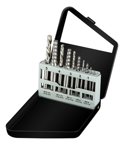 Conjunto De 10 Peças De Parafuso E Broca Manual, Parafuso Po