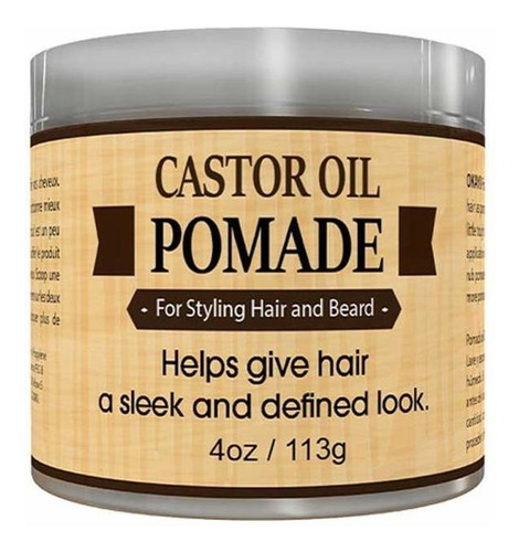 Aceite De Ricino Para Barba Y Pelo Pomada Para Peinar El Cab