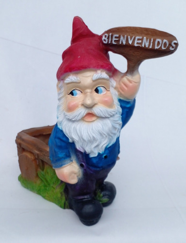 Duende, Enano, Gnomo De La Abundancia, Con Compartimiento.