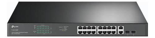 Switch 18 Puertos Gigabit 16 Poe+ Tp-link Tl-sg1218mp Rack