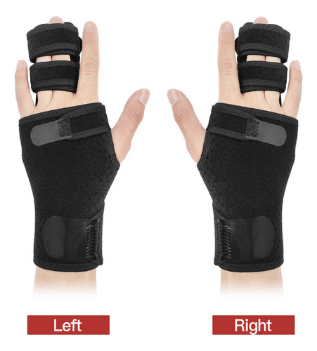 Protectores De Dedos Con Férula Extraíble, Soporte For Los