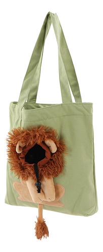 Bolsa De Lona Para Mascotas, Bonita, Con Forma De León, Port