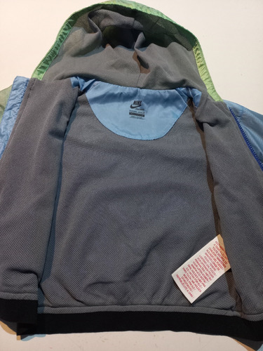 Campera Rompe Viento Nike Talle 18/24meses Niño Con Capucha