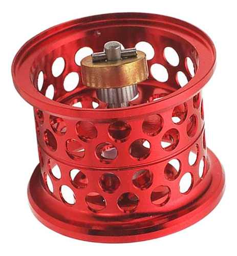 Carretel De Pesca De Arremesso De Metal Carretel De Vermelho