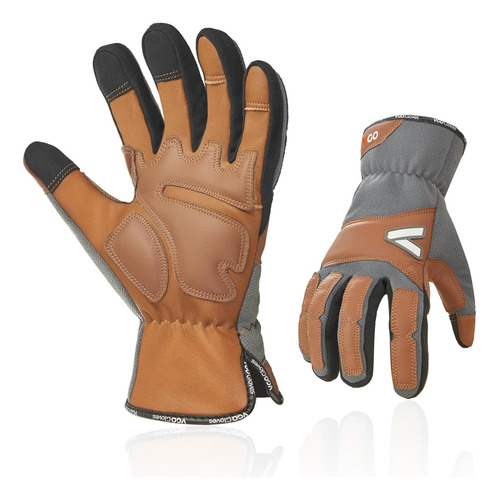 Work Gloves For Men,leather Safety Work Gloves,scratch Prote