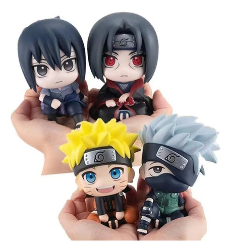 Juguetes Figuras De Naruto, Kakashi, Sasuke, Itachi