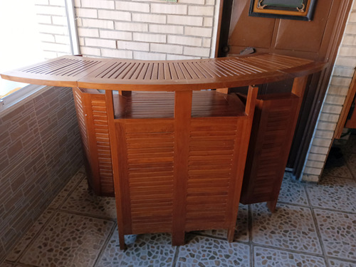 Bar De Madera Plegable 