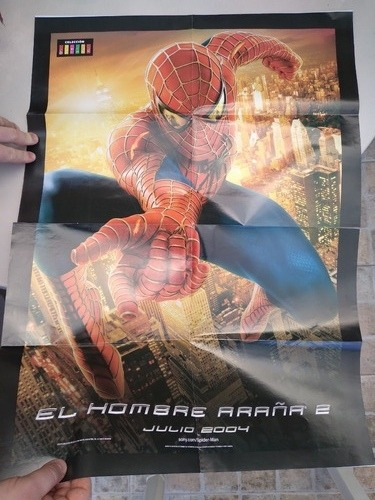 Poster El Hombre Araña 2 Genios 54 X 72 Cm