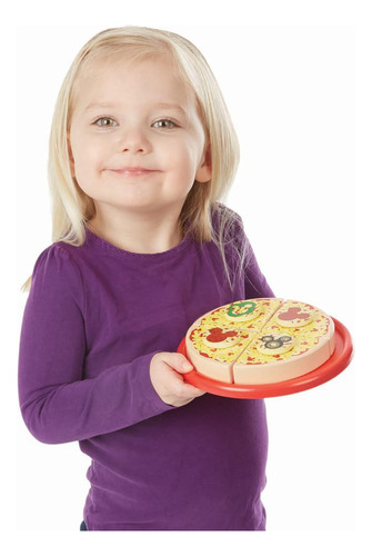 Pastel De Pizza Melissa Doug Mickey Mouse (sioc)