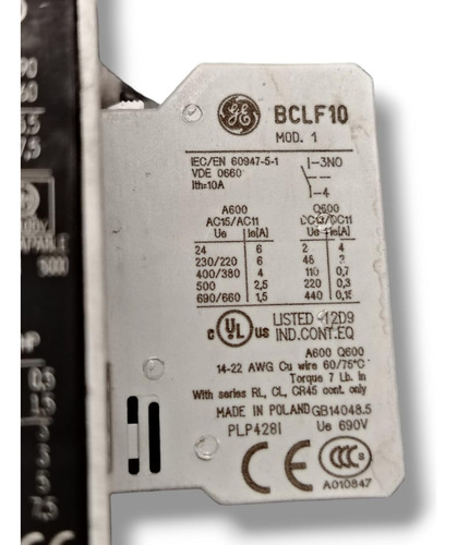 General Electric Cl00d310t + Bclf10 (Usado)