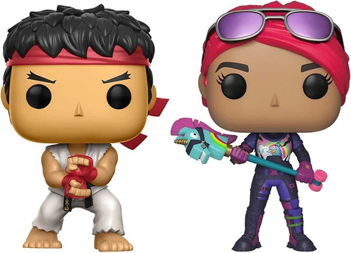 Funko Pop! Fortnite Ryu And Brite Bomber 2 Pack