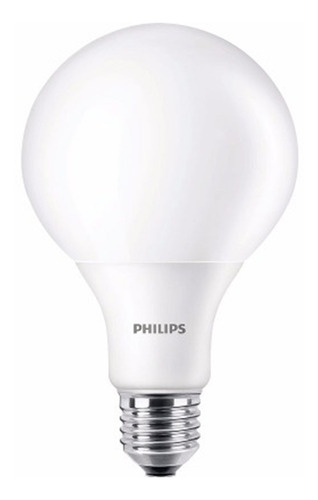 Imagen 1 de 3 de Lampara Philips Led Globo 60w E27 Luz Calida 929001179901
