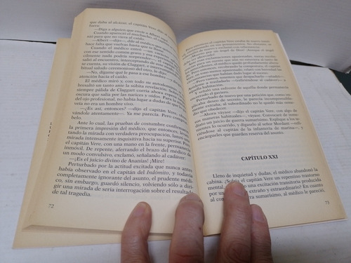 Libro: Billy Budd, Marinero Autor: Herman Melville Año: 1998 (Usado)
