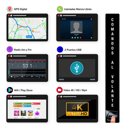 Stereo Android Screen 9¨ Hd Mitsubishi L200 Triton Carplay