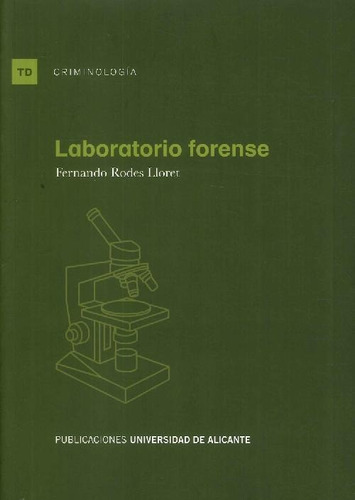 Libro Laboratorio Forense De Fernando Rodes Lloret