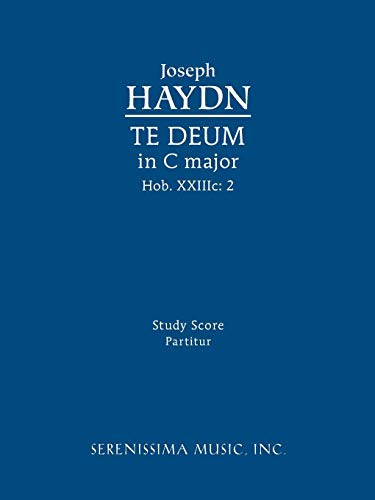 Book : Te Deum In C Major, Hob.xxiiic:2 Study Score (latin..