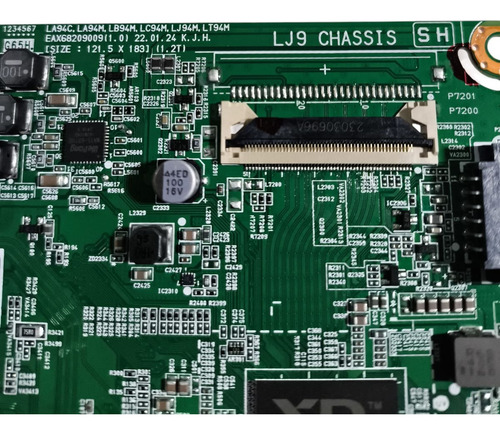 Placa Main Tv Lg 43lm6350 Psb
