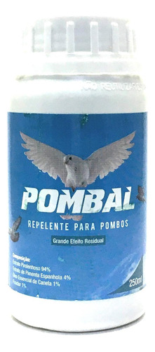 Pombal Repelente Para Pombos 250ml - Pombos/ Morcegos/pardal