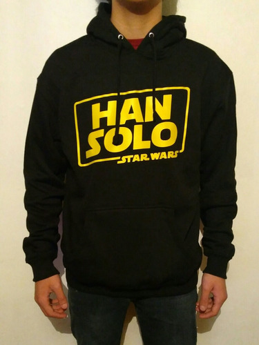 Poleron Canguro Han Solo Una Historia Star Wars / Unisex