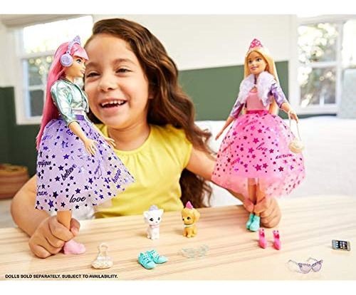 Barbie Princess Adventure Doll En Estilo Princesa (30 Cm De