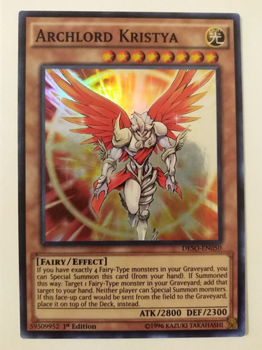 Archlord Kristya - Super Rare     Deso